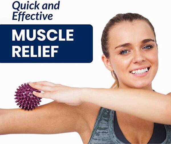 ResultSport Spiky Massage Ball (3 Pack) - Image 4