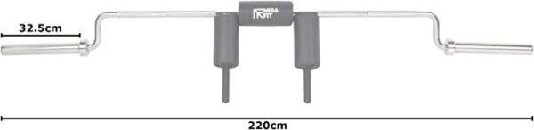 Mirafit 7ft Olympic Safety Squat Bar - Image 2