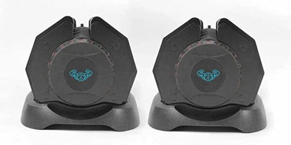 BRAINGAIN 40kg Adjustable Dumbbells (Pair) - Image 3