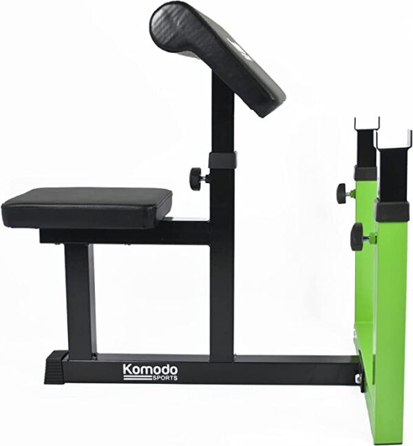 Komodo Preacher Bicep Curl Bench - Image 2