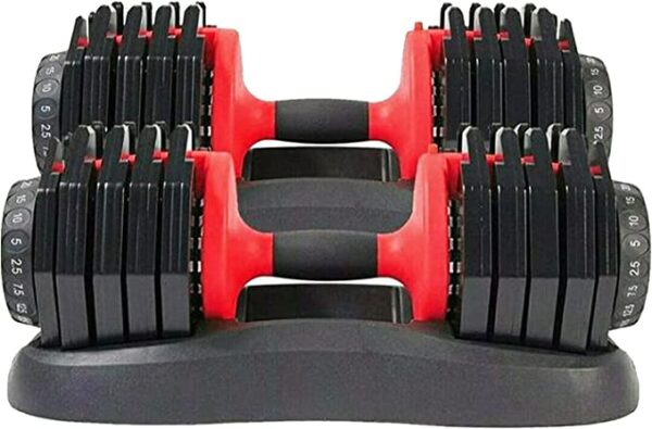 BRAINGAIN 24kg Adjustable Dumbbell (Pair) - Image 3