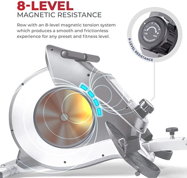 Sunny H&F Magnetic Rowing Machine - Image 2