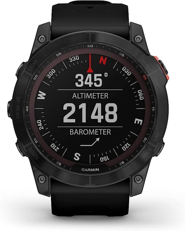 Garmin Fenix 7X Solar GPS Watch - Image 4