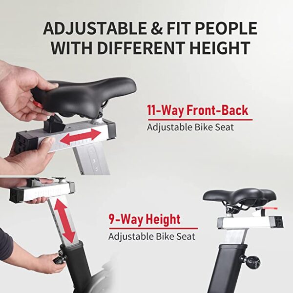 Leikefitness Fan Bike K22607 - Image 3