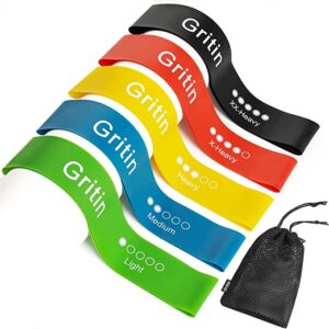Gritin Resistance Bands (Set of 5)