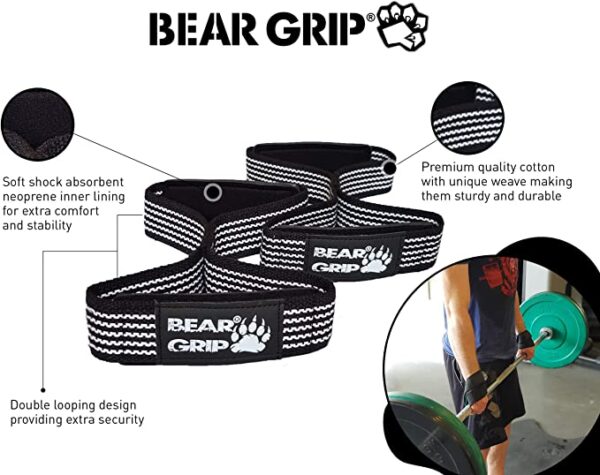 BEAR GRIP Figure 8 Straps - Image 2