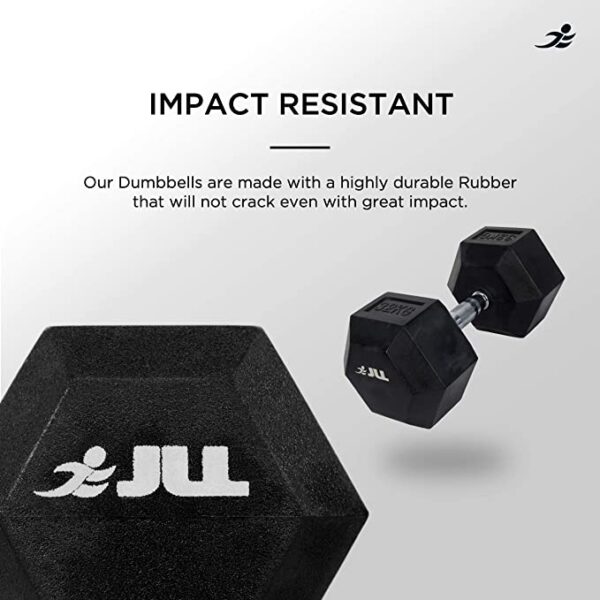 JLL Hex Dumbbells - Image 2