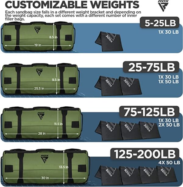 RDX Sandbag 2-90kg - Image 2