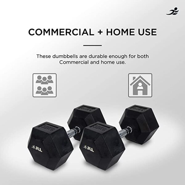 JLL Hex Dumbbells - Image 4