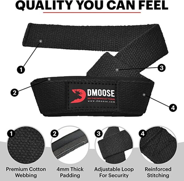 DMoose Lifting Straps - Image 3