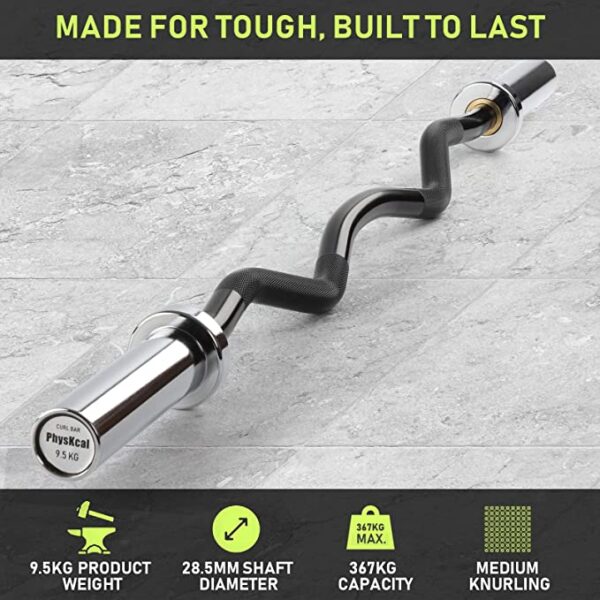 PhysKcal EZ Curl Bar - Image 4