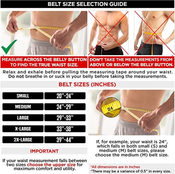 RDX Weight Lifting Belt - Image 4