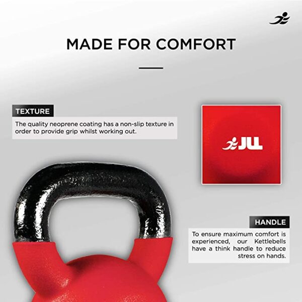 JLL Neoprene Covered Kettlebells - Image 4