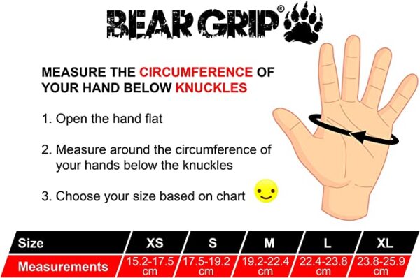 BEAR GRIP - Open Workout Gloves - Image 3