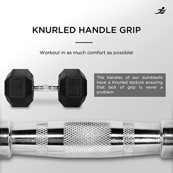 JLL Hex Dumbbells - Image 3
