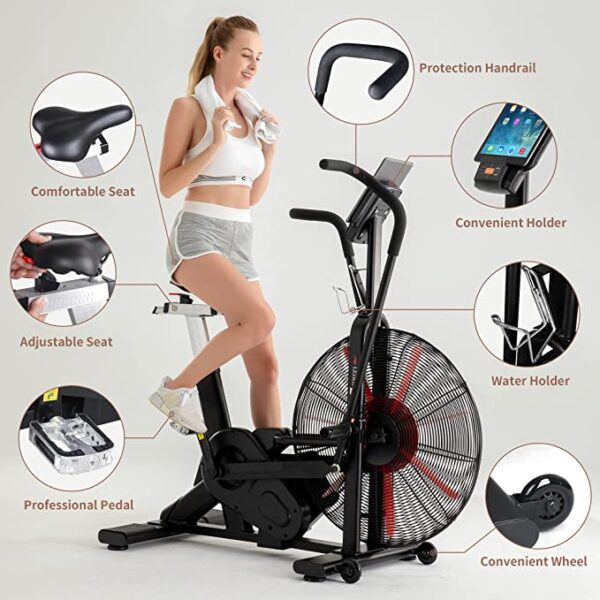 Leikefitness Fan Bike K22607 - Image 4