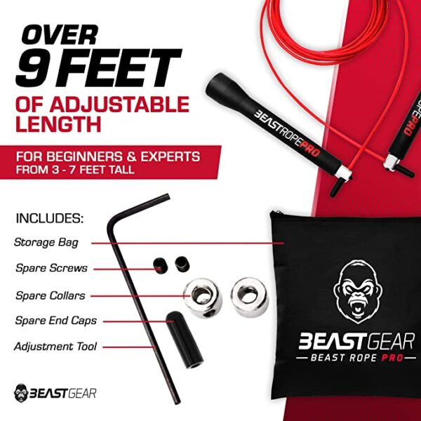 Beast Gear Speed Skipping Rope - Image 4