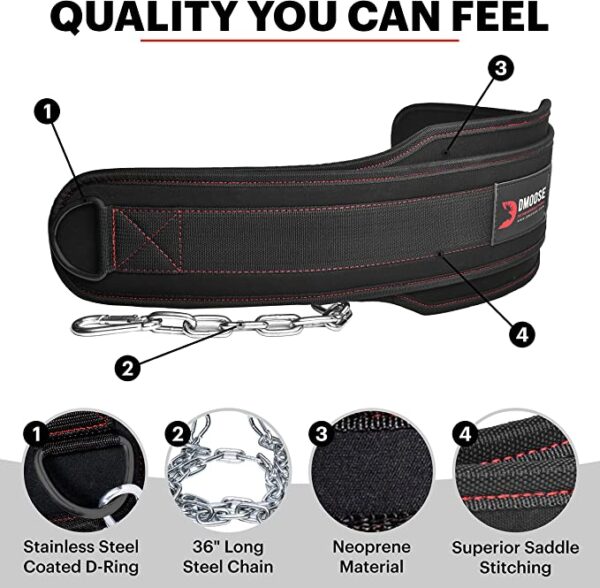 DMoose Dip Belt (36'' Steel Chain) - Image 4