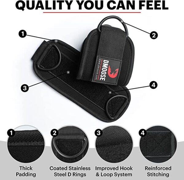 DMoose Ankle Straps for Cable Machine - Image 4