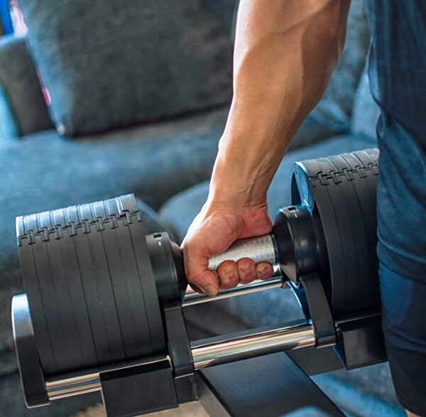BRAINGAIN 32kg Adjustable Dumbbell (Pair) - Image 4
