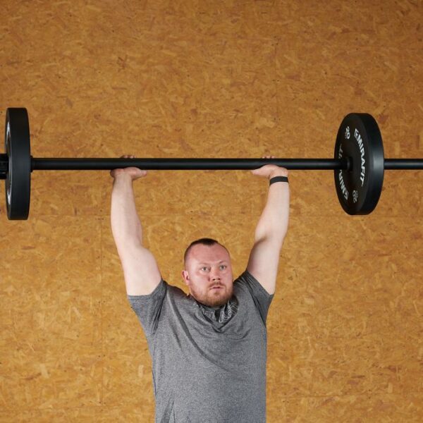 Mirafit Classic 7ft Strongman Axle Bar - Image 2