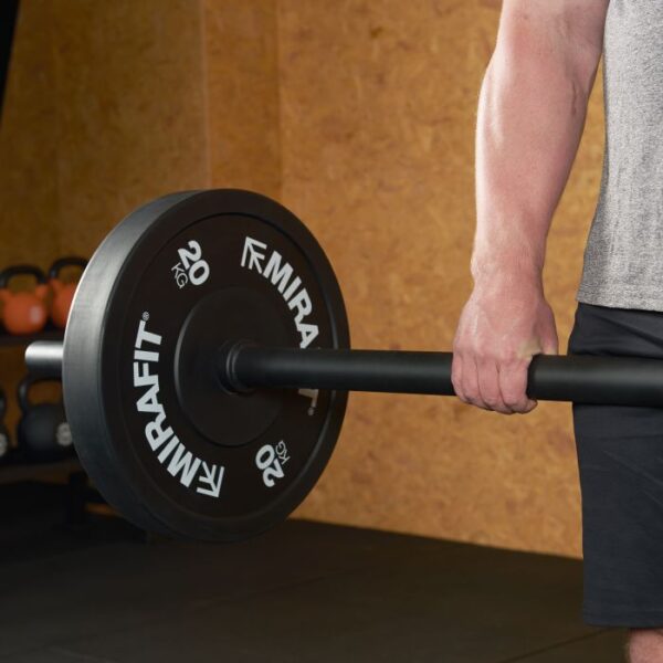 Mirafit Classic 7ft Strongman Axle Bar - Image 3