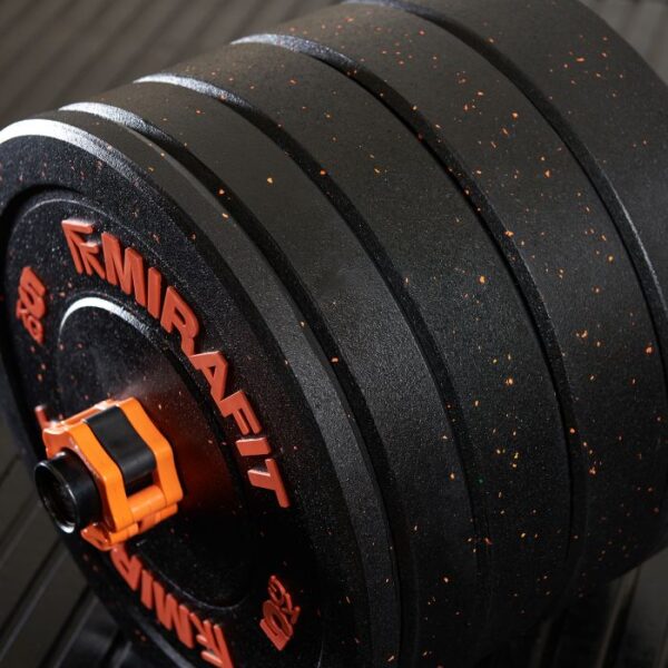 Mirafit Crumb Rubber Olympic Bumper Plates - Image 2