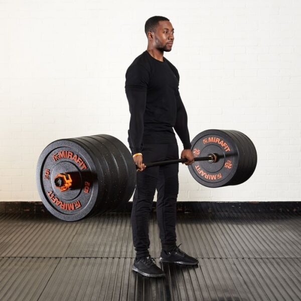 Mirafit Crumb Rubber Olympic Bumper Plates - Image 3