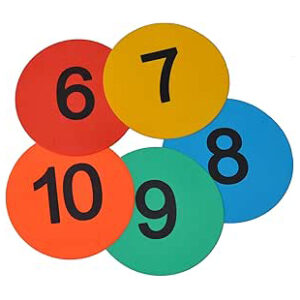 Eco Walker 20cm (8in) Numbered Spot Markers