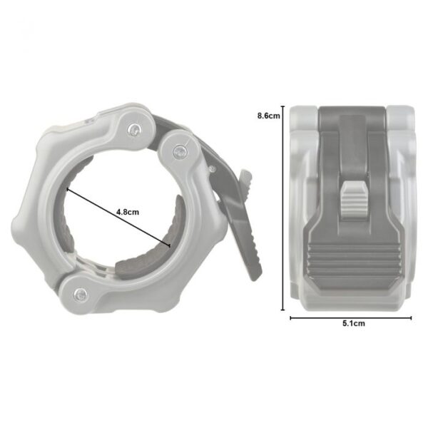 Mirafit 48mm Quick Release Collars - Image 3
