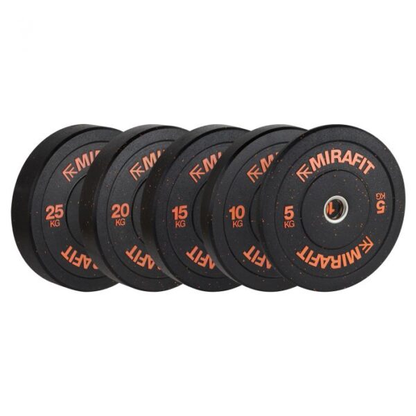 Mirafit Crumb Rubber Olympic Bumper Plates