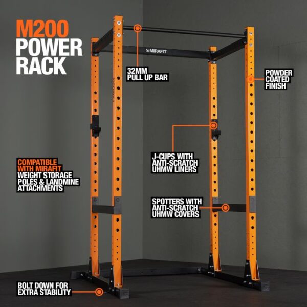 Mirafit M200 Power Rack - Image 4