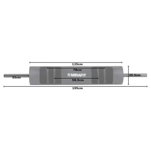 Mirafit Multi Grip Strongman Log 10" - Image 4