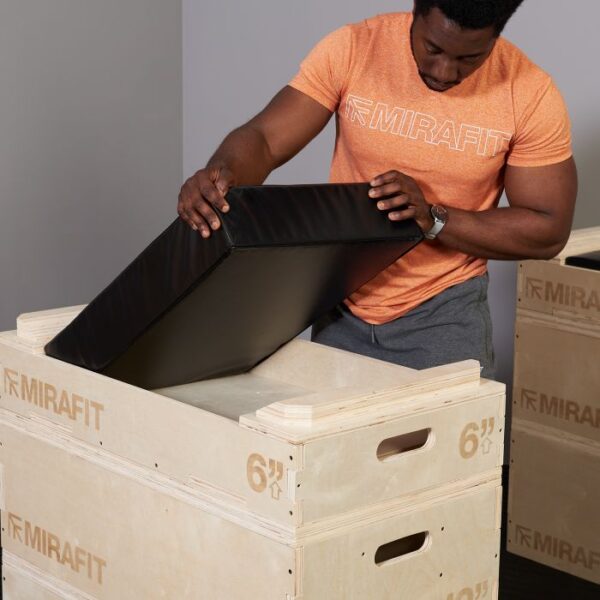 Mirafit Olympic Weightlifting Jerk Blocks - Image 4