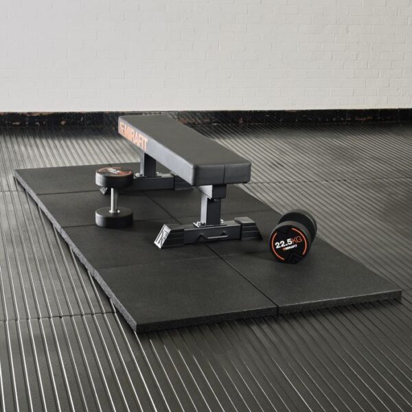 Mirafit 40mm Thick Rubber Gym Floor Mats - Image 3