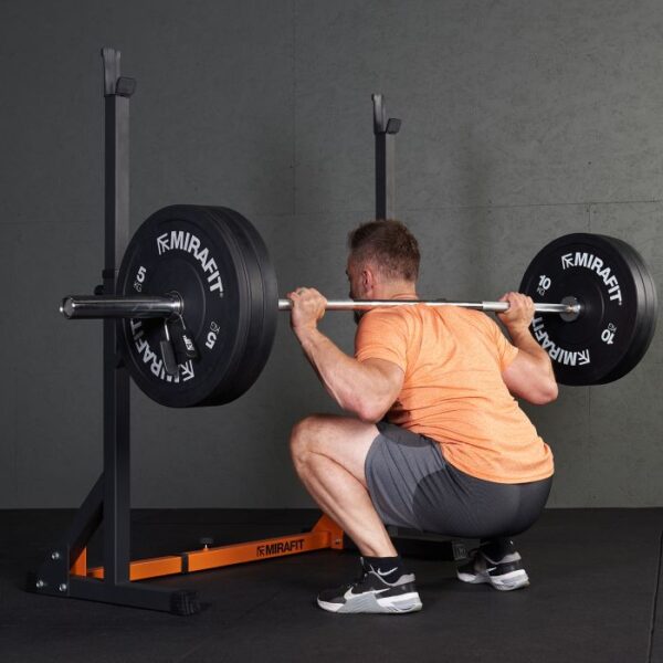Mirafit M120 Adjustable Squat Rack - Image 4